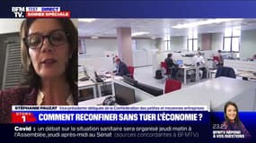 Pour Stéphanie Pauzat (CPME), un reconfinement serait "catastrophique pour beaucoup de TPE-PME"