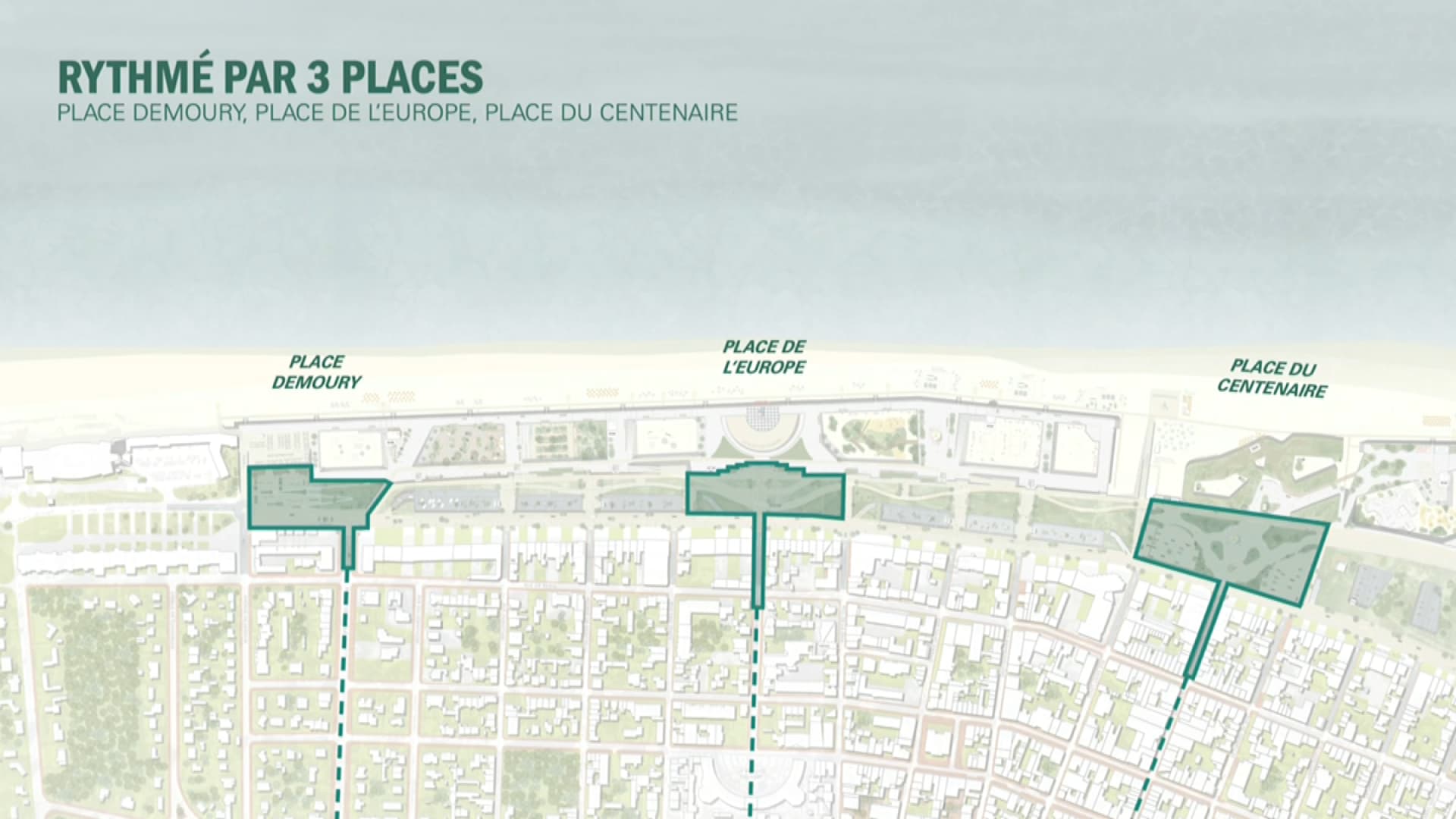 Le projet de réaménagement du front de mer du Touquet-Paris-Plage. Le projet de réaménagement du front de mer du Touquet-Paris-Plage.