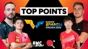Le Top Points du Smash Sweden WTT avec le match d'anthologie entre Gauzy et Lin Shidong.