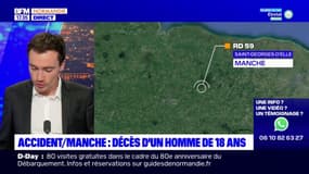 Manche: un adolescent de 18 ans à scooter meurt après un choc avec une voiture