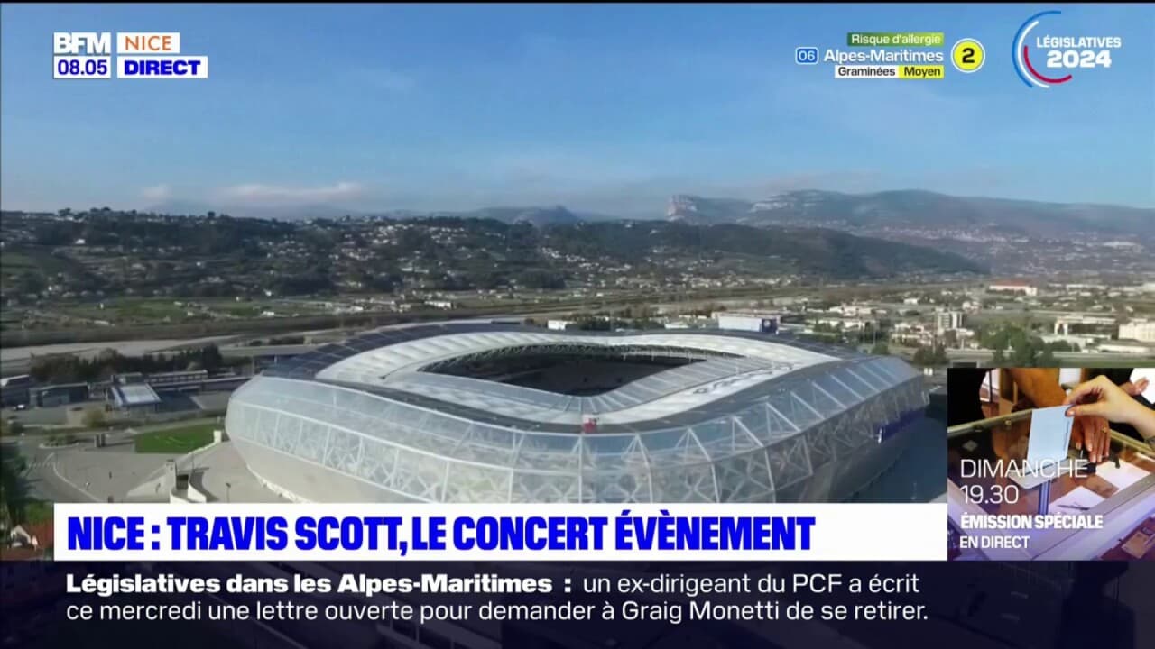 Nice Travis Scott, le concert évènement ce samedi 6 juillet