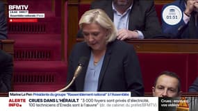 Loi spéciale: Marine Le Pen propose à Sébastien Lecornu "une pause dans le combat politique"
