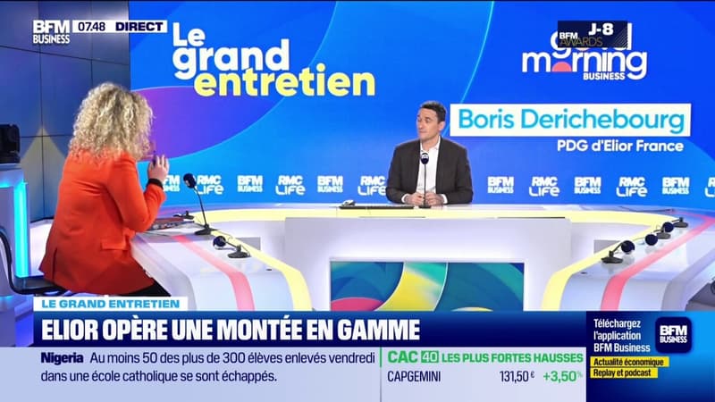 Elior opère une montée en gamme