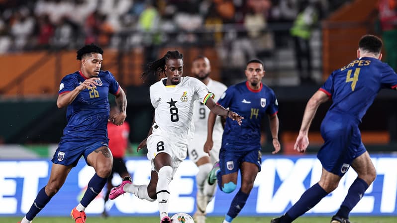 Ghana-Cap Vert, match de la première journée de la CAN, 14 janvier 2024