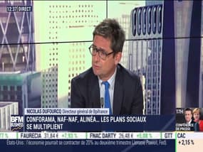 Nicolas Dufourcq (Bpifrance): Conforama, Naf-Naf, Alinéa...les plans sociaux se multiplient - 18/05