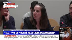 Familles d'otages israéliens à Paris: "Le Hamas est une organisation terroriste, on ne négocie pas avec eux", déclare Adva Adar, petite-fille d'otage
