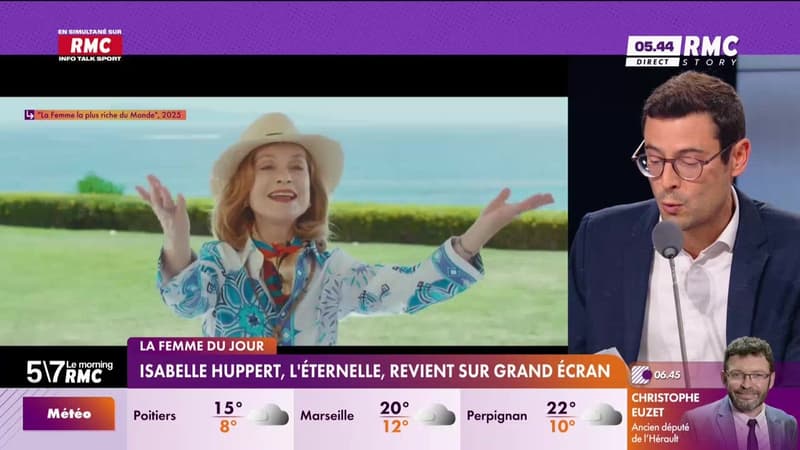 Le Portrait d'Antoine Salva : Isabelle Huppert, l'éternelle revient sur grand écran - 29/10
