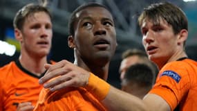 Gini Wijnaldum buteur avec les Pays-Bas