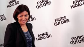 Anne Hidalgo, candidate PS à la mairie de Paris
