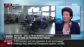 La fin du Numerus clausus? "L'entrée dans les écoles de médecine va être profondément modifiée" annonce la ministre sur RMC