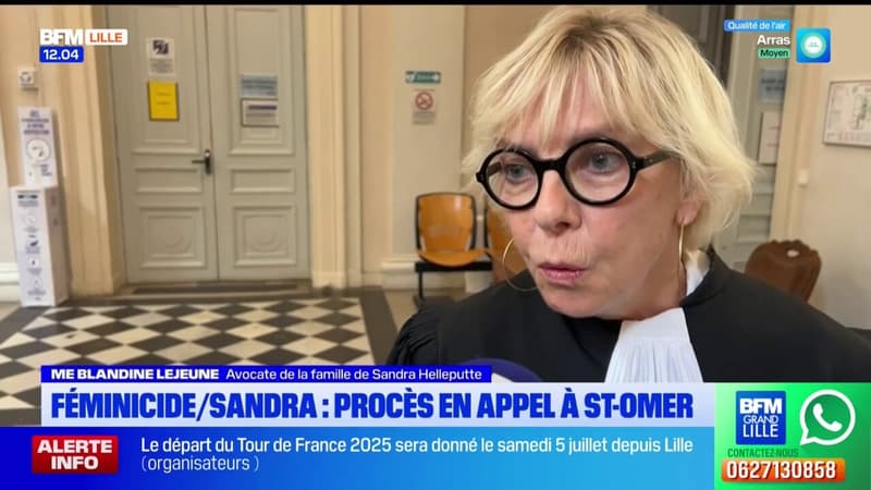 Saint-Omer: la famille de Sandra Helleputte attend une décision ferme, définitive lors du procès en appel du meurtrier