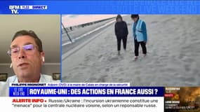 Philippe Mignonet, adjoint (DVD) à la mairie de Calais en charge de la sécurité, sur les émeutes au Royaume-Uni: "Il faut que le gouvernement britannique réagisse" 