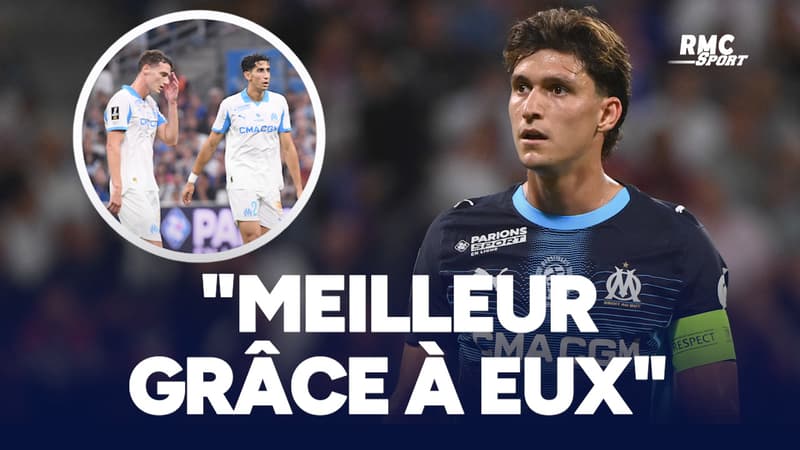 Real-OM : "Je vais être meilleur grâce à eux", Balerdi "heureux" de la concurrence