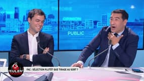 Université : "Je suis pour la sélection à l’entrée, c’est évident !"