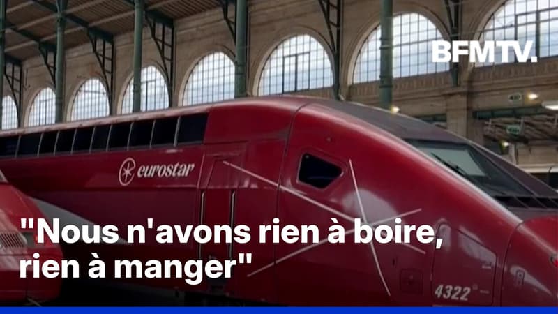 Trafic Eurostar fortement perturbé: "Nous n'avons pas d'infos", déplore un passager bloqué depuis plusieurs heures