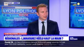 Régionales: Alexandre Vincendet, président des Républicains du Rhône défend le choix de Laurent Wauquiez de miser sur la sécurité