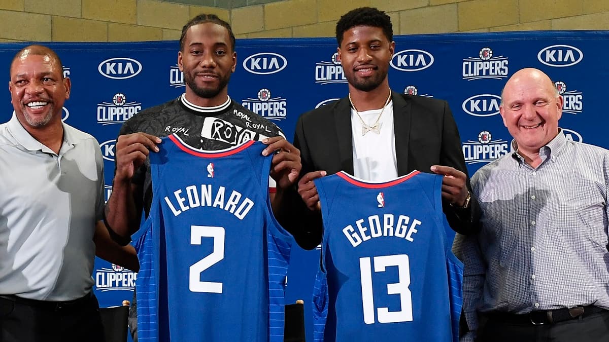 Kawhi Leonard et Paul George