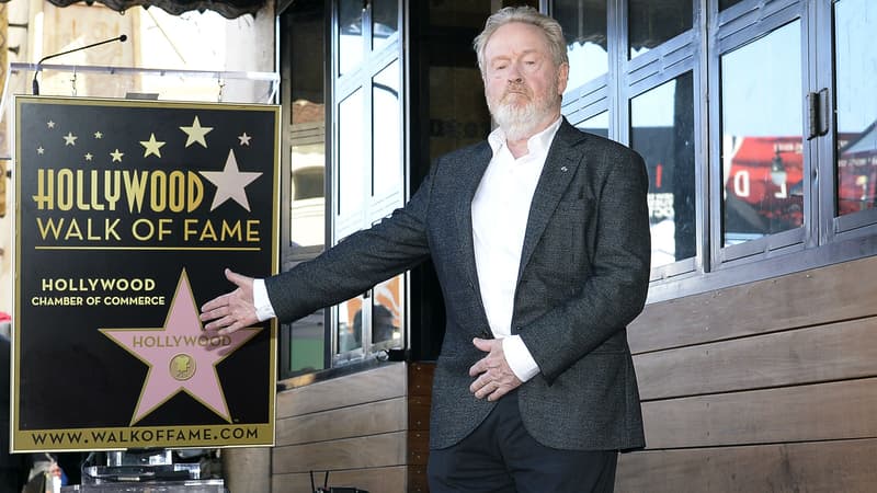 Ridley Scott a reçu son étoile le jeudi 5 novembre 2015.