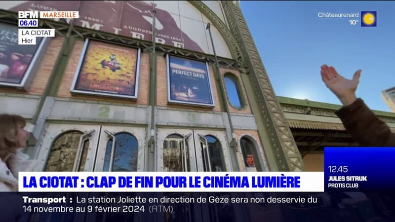 La Ciotat: le cinéma Le Lumière va fermer ses portes, un haut lieu culturel prévu à la place