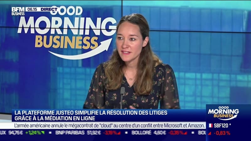 La pépite : La plateforme Justeo simplifie la résolution des litiges grâce à la médiation en ligne par Lorraine Goumot - [DATE XX/XX]