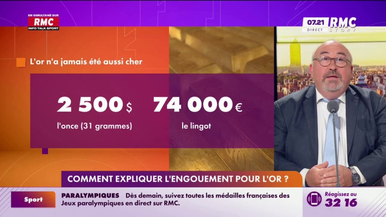 Comment expliquer l'engouement pour l'or
