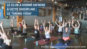 Aux Etats-Unis, le "Viking Yoga" mélange yoga et bière