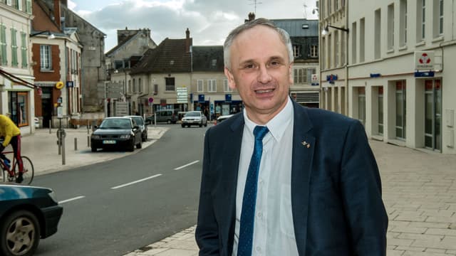 Franck Briffaut le 4 mars 2015, à Villers-Cotterets.