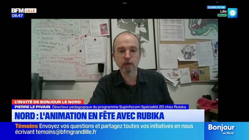 Valenciennes: l'école Rubika participe à la fête de l'animation