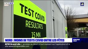 Covid-19: l'affluence a fortement baissé dans les centres de dépistage du Nord