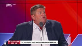 Willy Schraen : "Arrêtez de nous emmerder ! La chasse à la glu est légale !"