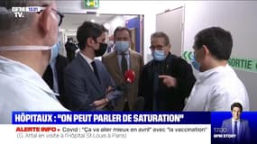 Covid: à l'hôpital Saint-Louis à Paris, "Ce sont des patients plus jeunes que ceux de la première vague"