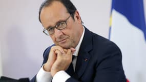 François Hollande le 14 octobre à Paris. 