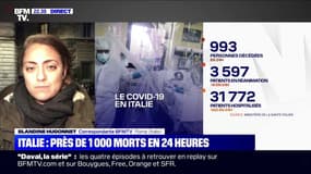 Covid-19: en Italie, 993 morts enregistrés en 24h