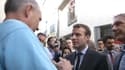 Emmanuel Macron, lors d'un déplacement dans l'Hérault vendredi 27 mai.