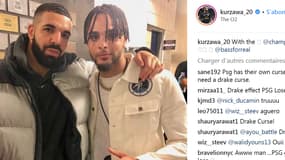 Kurzawa sur Instagram.