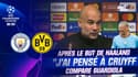 Man City 2-1 Dortmund : Guardiola compare Haaland à Cruyff