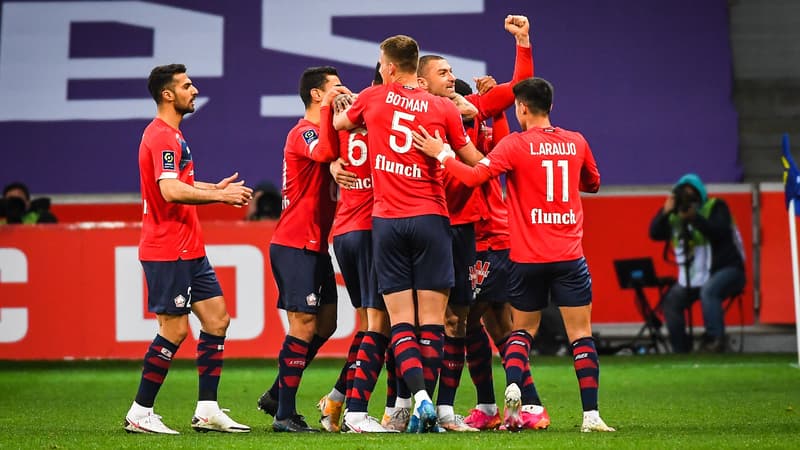 Lille: un maillot extérieur en or pour les champions de France