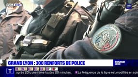Métropole lyonnaise: 300 renforts de police