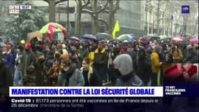 "Marche des libertés" à Paris: une manifestation sans incident ce samedi
