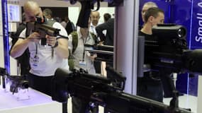 Le salon Eurosatory n'est pas ouvert au grand public.