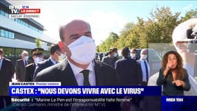 Port du masque: Jean Castex "se réjouit" de la décision du Conseil d'État