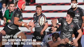 Top 14: Des rugbymen positifs au Covid-19 mais pas d'affolement