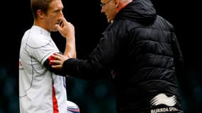 Bernard Laporte et Jonny Wilkinson
