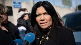 Samia Ghali, le 21 février 2020 à Marseille