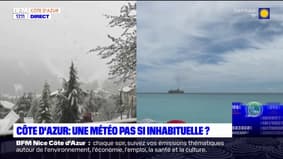 Côte d'Azur: une météo pas si inhabituelle?