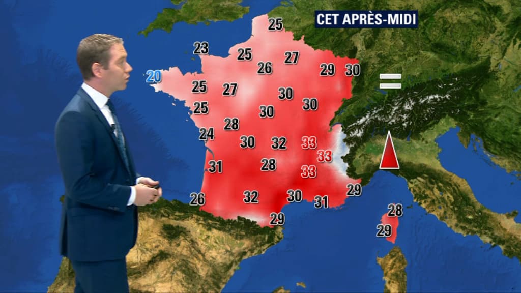 Des températures encore estivales.