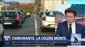 Carburants : la colère monte