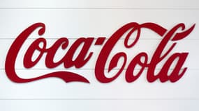 Le logo de Coca-Cola.