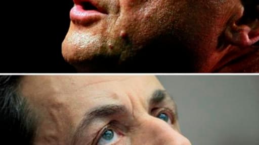 Nathalie Kosciusko-Morizet, porte-parole de Nicolas Sarkozy, estime que François Hollande est en position de "suiviste" dans la campagne. /Photos d'archives/REUTERS