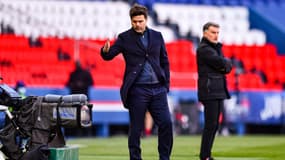 Mauricio Pochettino lors de PSG-Lille